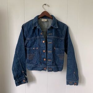 Vintage Ralph Lauren Western Wear Denim Jacket Lrg